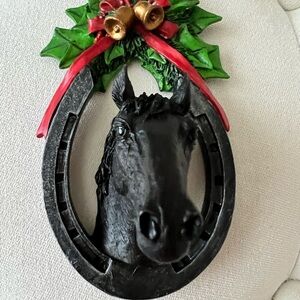 Horse Head Holiday Ornament